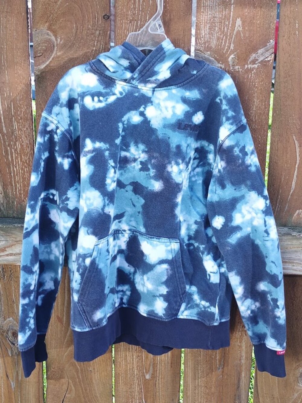 Levi's Tie Dye Hoodie Sweatshirt Sz. M